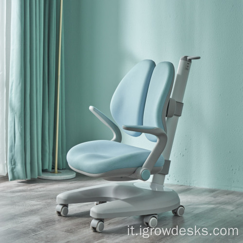 Presidente dello studio per bambini Blue Study Chair for Student